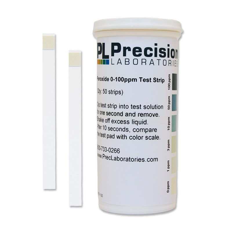Picture of Precision Laboratories Peroxide Test Strips - PER-100