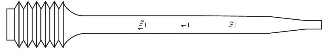 Picture of Globe Scientific Bellows Transfer Pipets - 138002