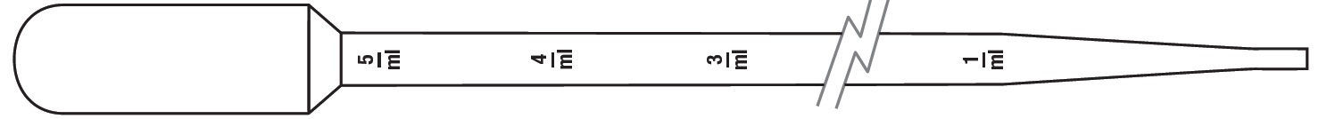 Picture of Globe Scientific Extra Long Large Capacity Transfer Pipets - 139060