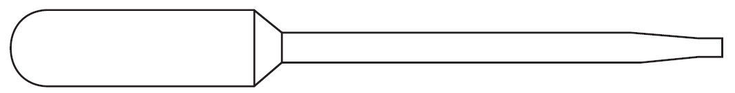 Picture of Globe Scientific Non-Graduated Transfer Pipets - 138090