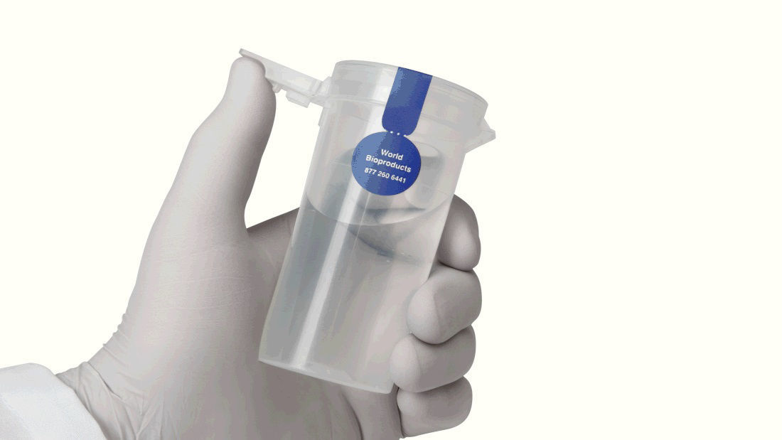Picture of World Bioproducts NovaLock™ Dilution Bottles - NLD-90BFD