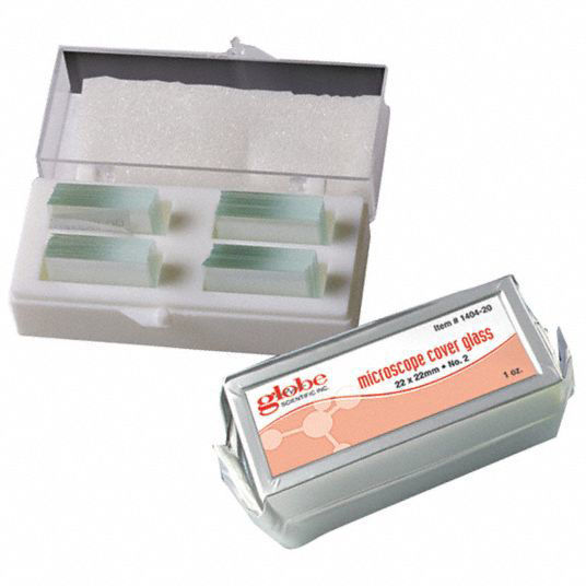 Picture of Globe Scientific Microscope Cover Glasses