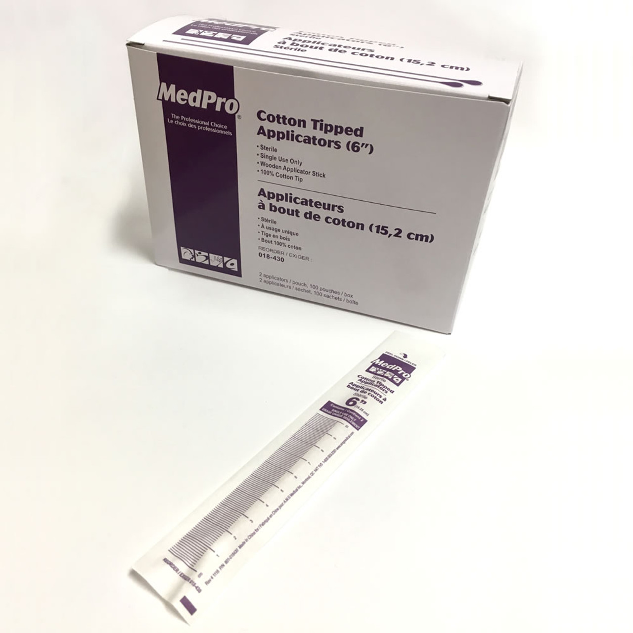 Picture of MedPro Cotton-Tipped Applicators - 018-432